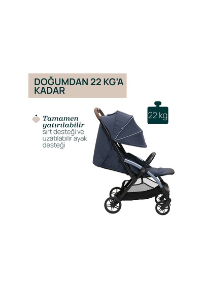 Chicco Goody Xplus Bebek Arabası Radıant Blue 07087040380000