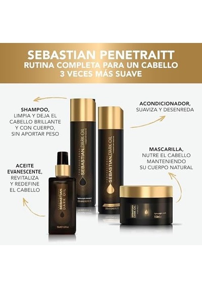 Professionals Seb Dark Oil Shp 250 Ml
