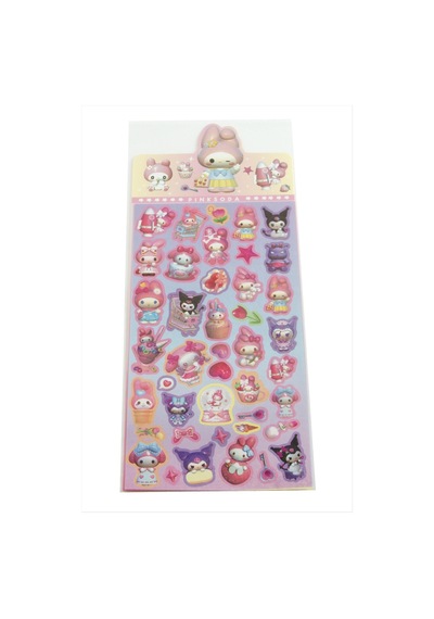 Çzgflm - 508 - Karakteri - Nazblsmm - Sticker Pembe