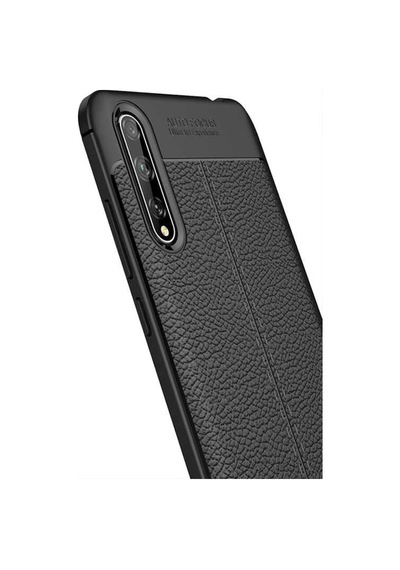 Huawei P Smart S (Y8P) Kılıf Deri Tarzı Niss Silikon Case