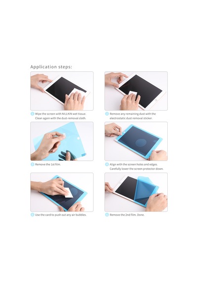 Nillkin Apple Uyumlu iPad  Pro 12.9 Ag Paper-like Esnek Nano Ekran Koruyucu