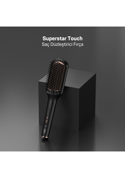 Ar5068 Superstar Touch Saç Düzleştirici Tarak Derin Mavi Genel