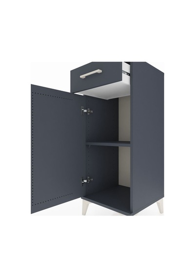 Hyperion Komodin Tek Raflı Tek Çekmeceli Tek Kapaklı 44x44x106 Antrasit-antrasit Antrasit Hyperion Komodin Tek Raflı Tek Çekmeceli Tek Kapaklı 44x44x106 Antrasit-antrasit Antrasit