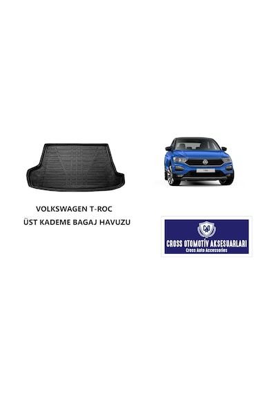 Volkswagen T-Roc ile Tam Uyumlu Bagaj Havuzu (Üst Kademe İçin)