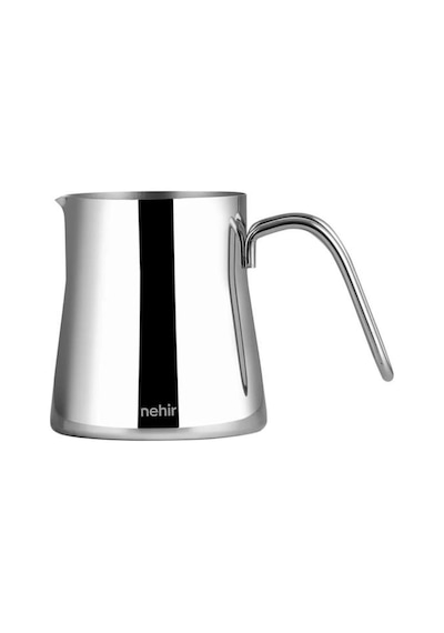 Nehir Maxi 1200 Ml Çelik Sütlük Gümüş