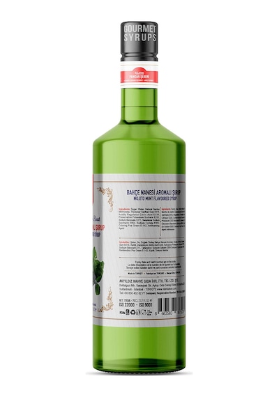 Nish Bahçe Nanesi Mojito Mint Aromalı Şurup 700 Ml - Pet Şişe