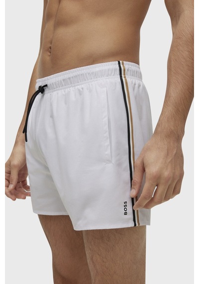Boss Erkek Mayo Short 50491594 100 Beyaz
