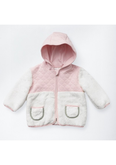 Andywawa Kız Bebek Mont - Andywawa - Ecru - 12-18 Ay - Ac27225-ecru-12-18 Ay Pembe