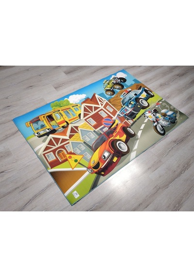 Foto Baskılı Halı Artist Halı Araba 120X180 Cm