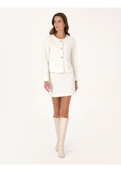 Pierre Cardin Kadın Ekru Ceket 50319417-vr019