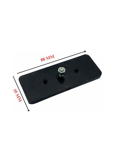 Dikdörtgen Reflektör Kırmızı Cıvatalı 88 35 Mm