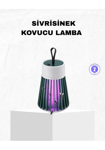 Home Şarjlı Mor Işıklı Sivrisinek Öldürücü Lamba Sessiz Ve Kimyasal İçermez