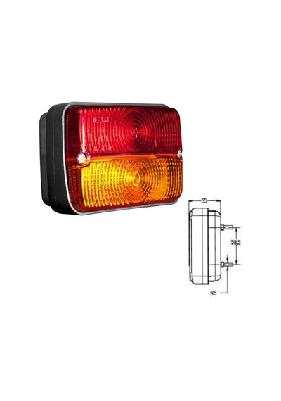 Stop Camı Kısa Tip Mf 398