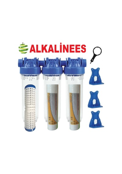 Daire Bina Sayaç Girişi 10" 3 Aşama Su Arıtma