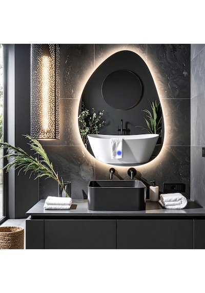 Luno Günışığı Lavabo & Banyo Aynası Dokunmatik Sensörlü 60 X 45