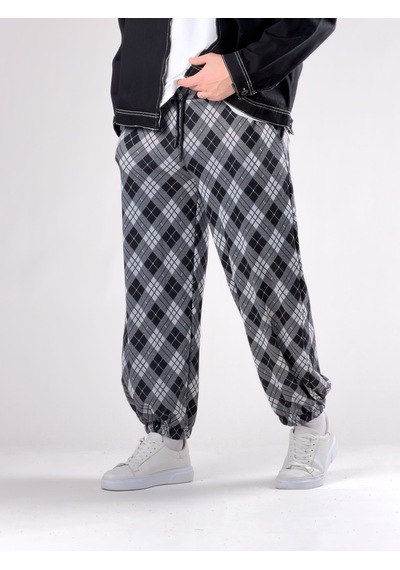 Cocopelli Desenli Gri Erkek Baggy Pantolon Coc2786 Gri