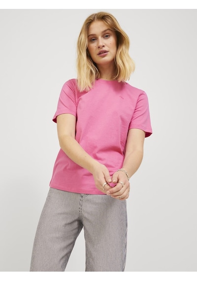 Jack & Jones Kadın Minimal Jjxx Logolu Tişört - Anna - 12206974 Carmine Rose Çok Renkli Jack & Jones Kadın Minimal Jjxx Logolu Tişört - Anna - 12206974 Carmine Rose Çok Renkli