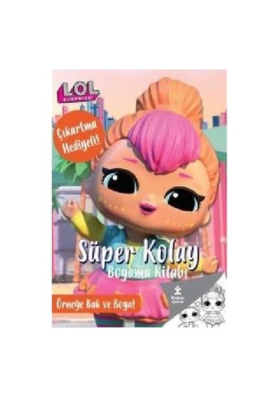 Kolay Boyama Kitabı - Yaratıcılığı Geliştiren Eğlenceli Aktivite