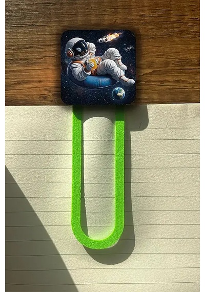 Uzay Molası Kitap Ayracı