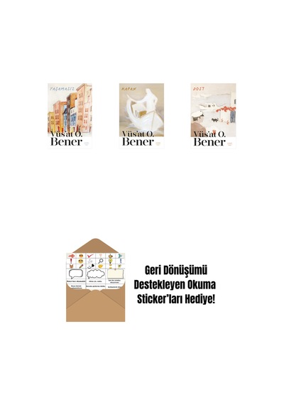 Yaşamasız + Kapan + Dost + Okuma Sticker'ları