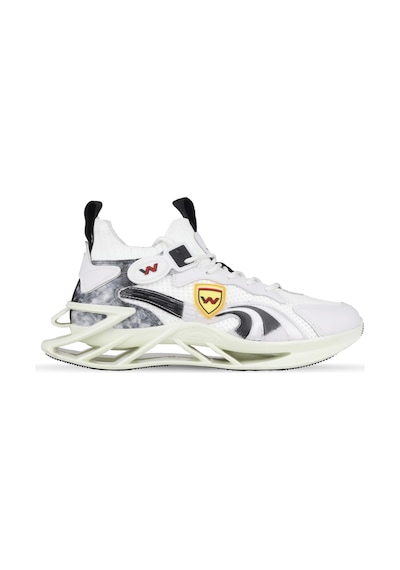 Greed Erkek Sneakers - Beyaz Sıyah 001