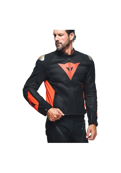 Dainese Energyca Air Tekstil Mont Kırmızı - Siyah
