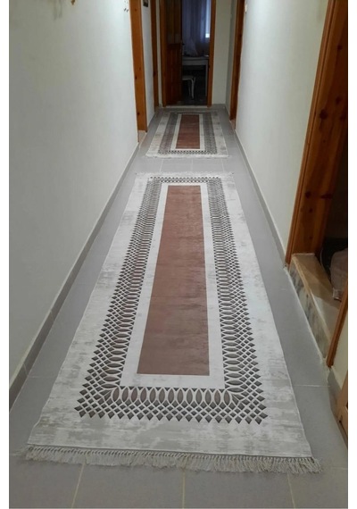 Yolluk Halı Kaymaz Tabanlı Yıkanabilir Yolluk 43 Çok Renkli