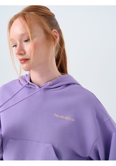 LOFT Regular Fit Kadın Sweatshirt Lf2040179 Q1.v1 Mor