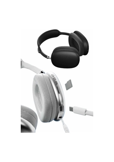 2025 - 201 - Model Kulak Üstü Kablosuz Bluetooth Kulaklık Gürültü Azalta - Edntrend - Uzun Pil