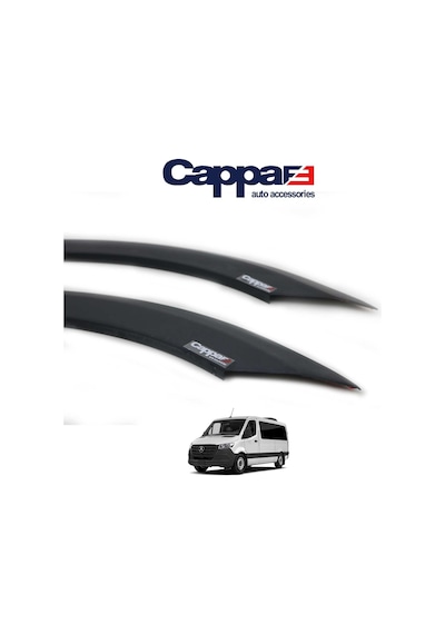 Cappafe Mercedes Sprinter W908 Dodik Seti Abs Mat Siyah 4 Parç