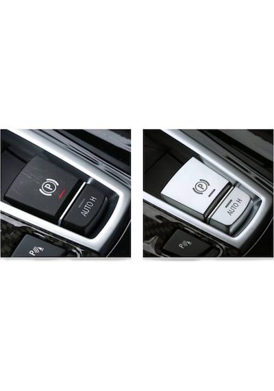 Bmw F10 El Fren Kromu Park Butonu Kromu F10 Ve F18 312800737