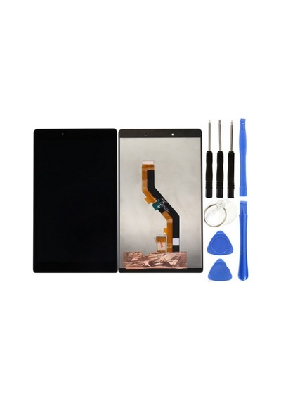 Samsung Galaxy Tab A8 Sm-t297 Uyumlu A Kalite Dokunmatik Set Siyah + Tamir Seti