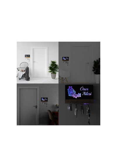 Işıklı Kişiselleştirilebilir Dekoratif Çiçek Temalı Ahşap Organizer Anahtar Askılığı Çok Renkli - 738559712 Çok Renkli Işıklı Kişiselleştirilebilir Dekoratif Çiçek Temalı Ahşap Organizer Anahtar Askılığı Çok Renkli - 738559712 Çok Renkli