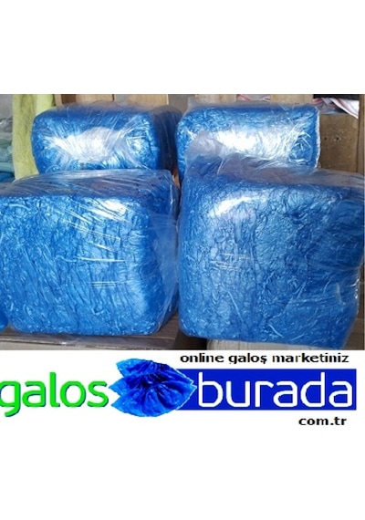 Çift Lastikli Galoş 30 Mikron 41 CM