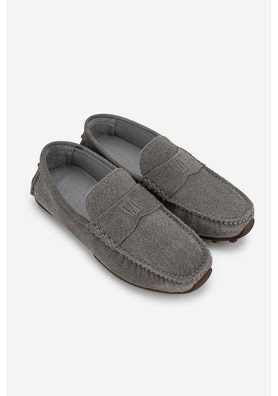 Valmenti Erkek Hakiki Deri Gri Loafer Ayakkabı 1202 500-118 Erk Ayk Y26 Grı Ksh