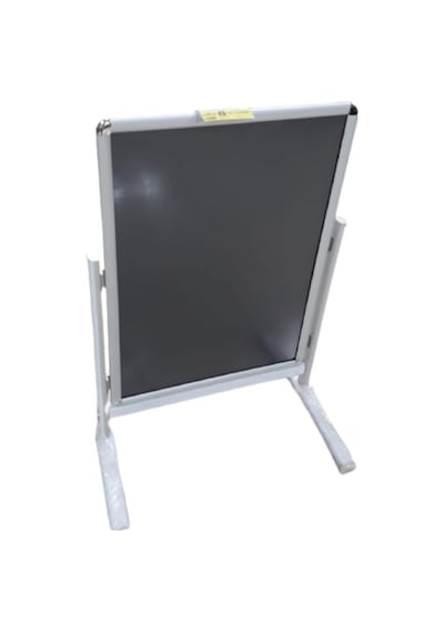 B2 50x70 Cm Çift Iki Taraflı Kısa Ayak Alüminyum Reklam Poster Kaldırım Pano 50x70