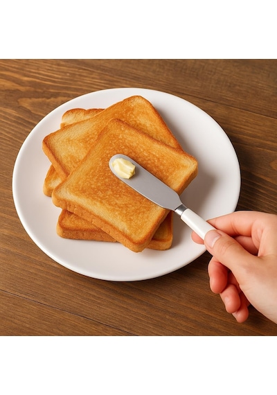 6 Lı Kahvaltı Ve Tereyağı Bıçağı Seti 11 Cm Yayma Bıçakları, Kahvaltılık, Reçel, Krem Peynir