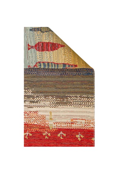 Eko Halı Nomad Kilim Nmd 12 Terra Yıkanabilir Kilim Çok Renkli