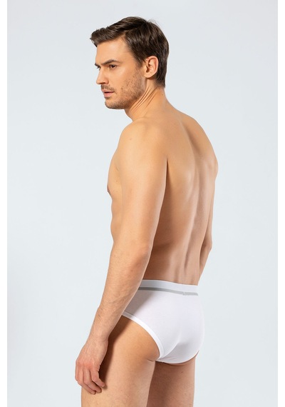 Cacharel Erkek Likrali Bantli Slip 1311/beyaz