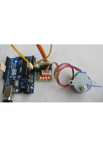 12V 28Byj48 Step Motor + Uln2003A Sürücü Kartı
