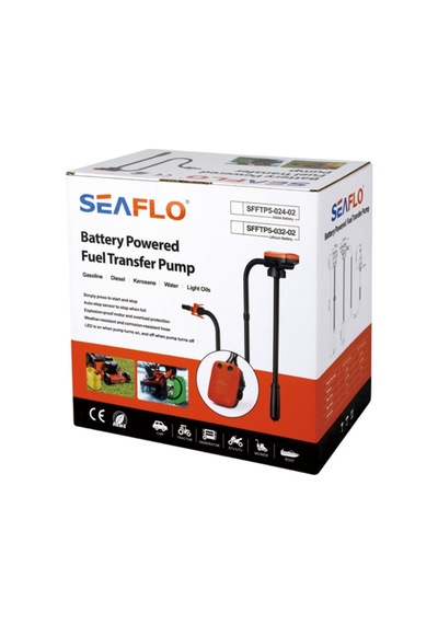 Seaflo Pilli Yakıt Transfer Pompası 9lt/dk