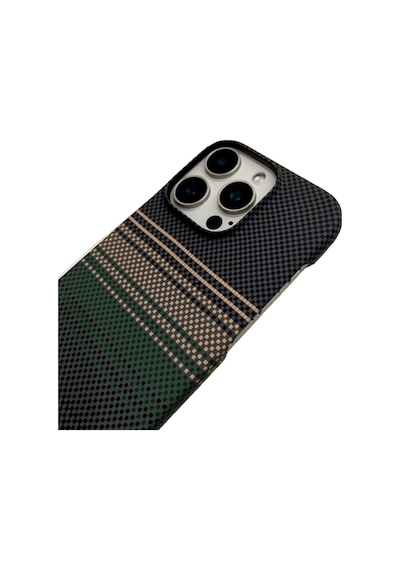 Knit Apple iPhone Uyumlu 16 Pro Kevlar Series Kılıf Lf - 115 Yeşil