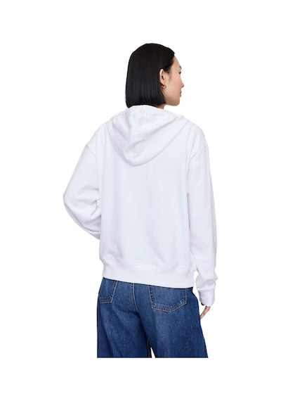 Gap Logo Relaxed Fermuarlı Sweatshirt - 727433-10009 BEYAZ