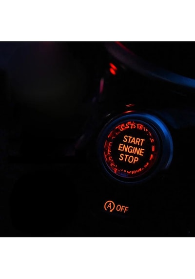 Bmw X3 G01 Kristal Start Stop Tuş Kırmızı
