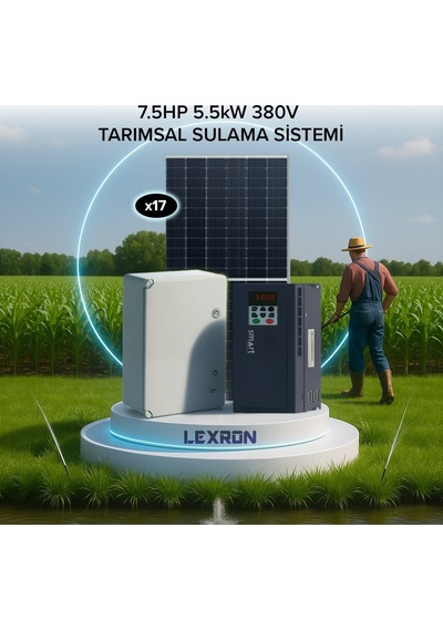 7.5hp 5.5kw 380v Tarımsal Sulama Sistemi