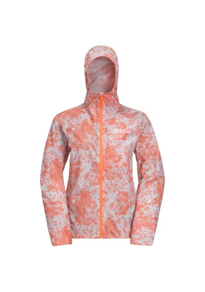 Jack Wolfskin 1307851 Prelight Wind Jkt W Turuncu Kadın Ceket Turuncu