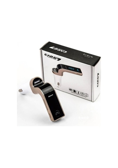 Car G7 Bluetooth Aux Araç Kiti Fm Transmitter Mp3 Çalar Kit