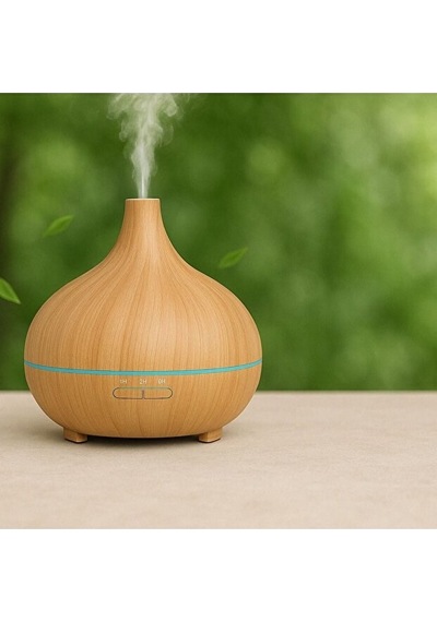 Büro Ev Ofis Hediyesi İçin 550ml 7led Işıklı Desenli Kumandalı Nemlendirici Aroma Difüzörü
