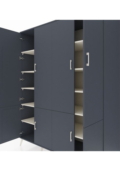 Kronos Gardrop 10 Raflı 8 Kapaklı 176x59x221 Antrasit-antrasit/aytaşı Antrasit/aytaşı Kronos Gardrop 10 Raflı 8 Kapaklı 176x59x221 Antrasit-antrasit/aytaşı Antrasit/aytaşı