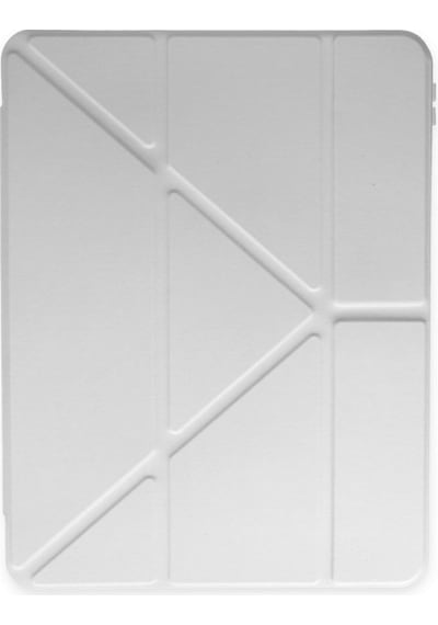 Apple Uyumlu iPad Pro 12.9 Inç 5. Ve 6. Nesil 2021 / 2022 M2 Çip Kalem Bölmeli Standlı Silikon Kılıf Kılıf